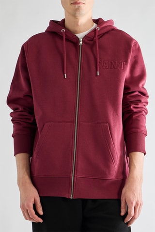 Sudadera con capucha - Burdeos