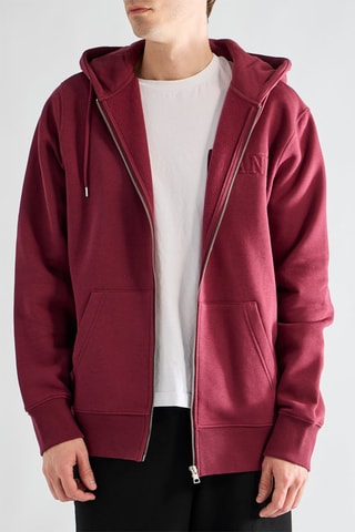 Sudadera con capucha - Burdeos