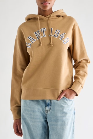 Sudadera con capucha - Camel