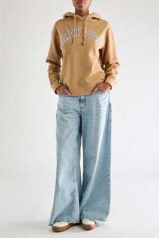 Sudadera con capucha - Camel