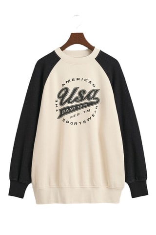 Sudadera oversize - Crudo