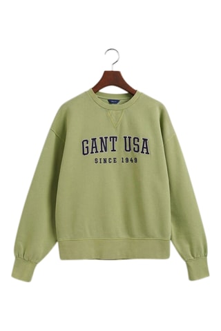 Sudadera oversize - Verde claro