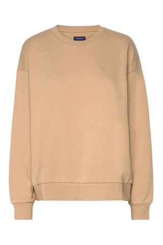 Sudadera de algodón orgánico - Beige