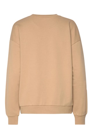 Sudadera de algodón orgánico - Beige