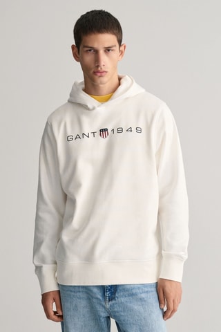 Sudadera con capucha - Blanco