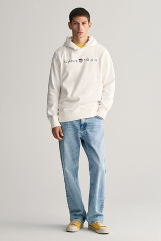 Sudadera con capucha - Blanco