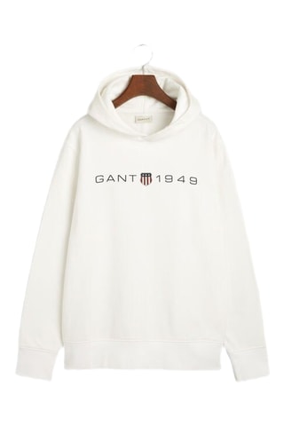 Sudadera con capucha - Blanco