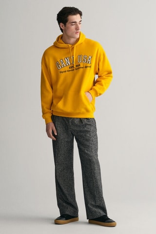 Sudadera con capucha - Amarillo