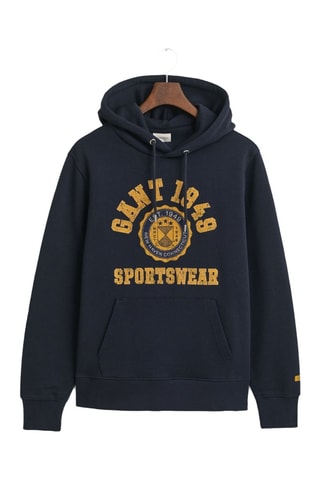 Sudadera con capucha - Azul marino