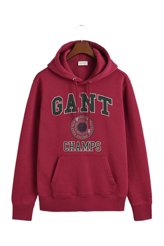 Sudadera con capucha - Rojo