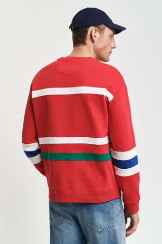 Sudadera oversize - Rojo