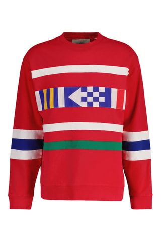 Sudadera oversize - Rojo