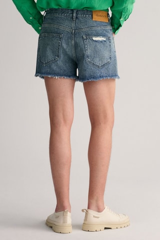 Short regular fit - Azul desgastado