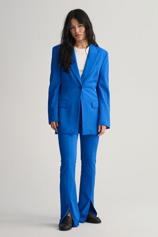 Blazer regular fit - Azul vivo
