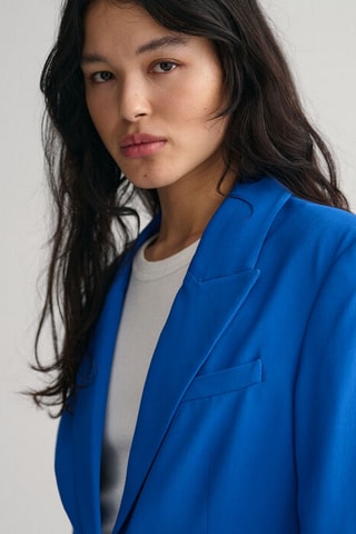 Blazer regular fit - Azul vivo