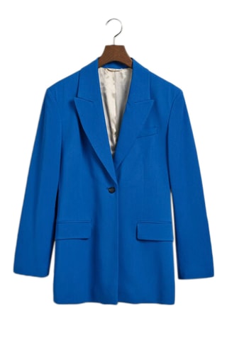 Blazer regular fit - Azul vivo
