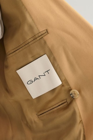Blazer relaxed de lana - Beige