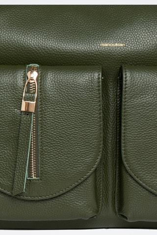 Sac à main en cuir Jeanne - Kaki