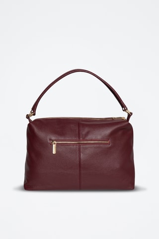 Sac à main en cuir Jeanne - Violet