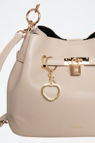 Sac à main en cuir Vahina - Blanc