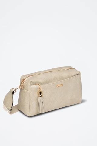 Sac bandoulière Jess - Noir - Beige