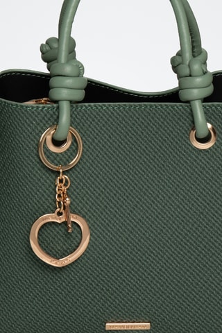 Synthetische Stoffen Handtas Anabel - Groen