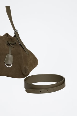 Sac à main en cuir Morgane - Marron