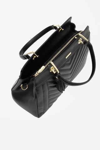 Sac à main en cuir Beaumont - Noir