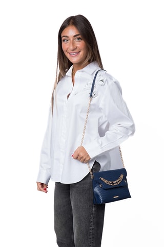 Sac bandoulière Alexis - Bleu marine