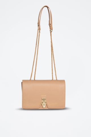 Sac porté épaule en cuir Ross - Beige
