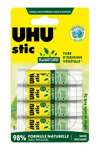 3 barras de pegamento Renature - 4 x 8,2 g