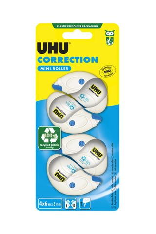 4 mini rollers correctores - 4 x 6 m x 5 mm