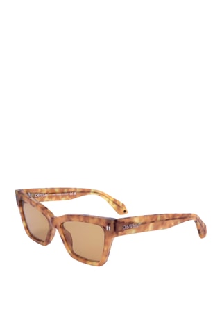 Lunettes de soleil homme - Catégorie 2 - Off-White - Marron