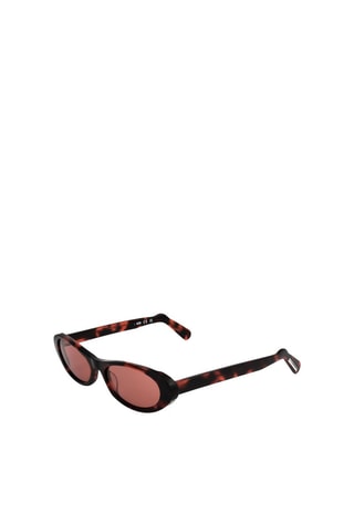 Lunettes de soleil femme - Catégorie 2 - GCDS - Noir et rouge