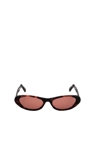 Lunettes de soleil femme - Catégorie 2 - GCDS - Noir et rouge