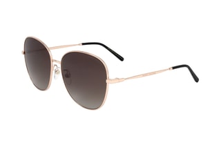 Lunettes de soleil femme - Catégorie 3 - Marc Jacobs - Doré, marron et noir