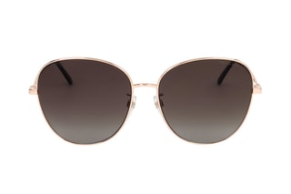 Lunettes de soleil femme - Catégorie 3 - Marc Jacobs - Doré, marron et noir