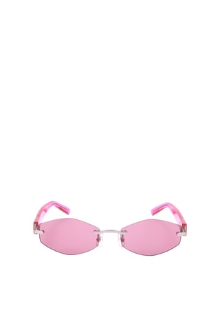 Lunettes de soleil femme - Catégorie 2 - GCDS - Rose et rouge