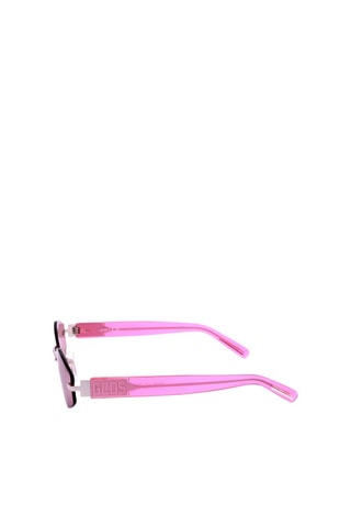 Lunettes de soleil femme - Catégorie 2 - GCDS - Rose et rouge