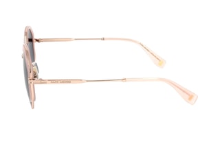 Lunettes de soleil femme - Catégorie 3 - Marc Jacobs Runway - Doré, gris et rose