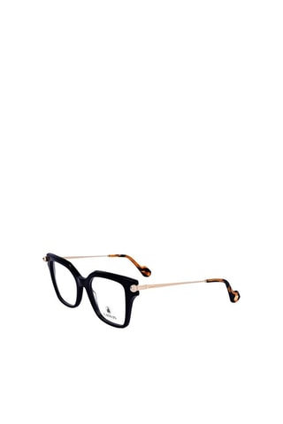 Lunettes de vue femme - Lanvin - Noir et doré