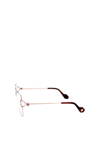 Lunettes de vue femme - Lanvin - Rose et doré