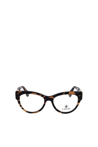 Lunettes de vue femme - Lanvin - Noir et marron