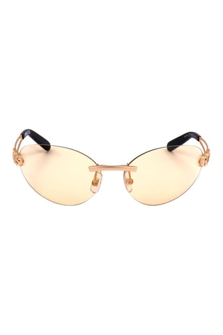 Lunettes de soleil femme - Catégorie 1 - GCDS - Doré et noir