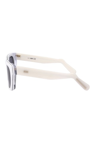 Lunettes de soleil femme - Catégorie 3 - GCDS - Blanc et noir