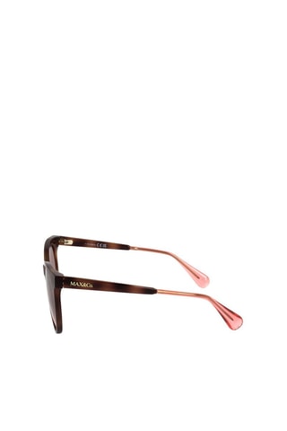 Lunettes de soleil femme - Catégorie 2 - Max & Co - Noir et marron