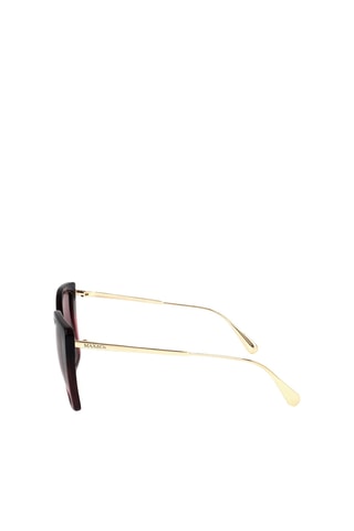 Lunettes de soleil femme - Catégorie 3 - Max&Co - Noir et rouge