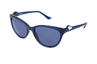Lunettes de soleil femme - Catégorie 3 - Moschino - Bleu