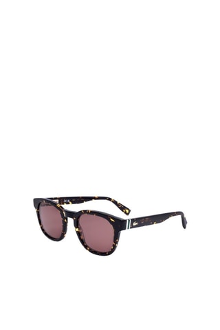 Lunettes de soleil femme - Catégorie 3 - Lacoste - Jaune, marron et noir