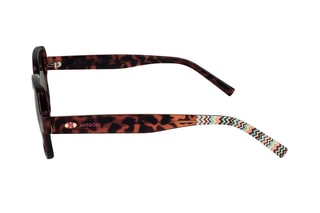 Lunettes de soleil femme - Catégorie 3 - M Missoni - Marron